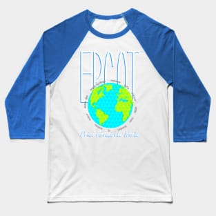 Epcot - Drink Around the World Baseball T-Shirt